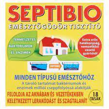 Septibio emészőgödör tisztitó 18 db-os, Peti-Kert 2013 Kft, Kaposvár