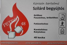 Petro szilárd alágyújtós 48 db, Peti-Kert 2013 Kft, Kaposvár